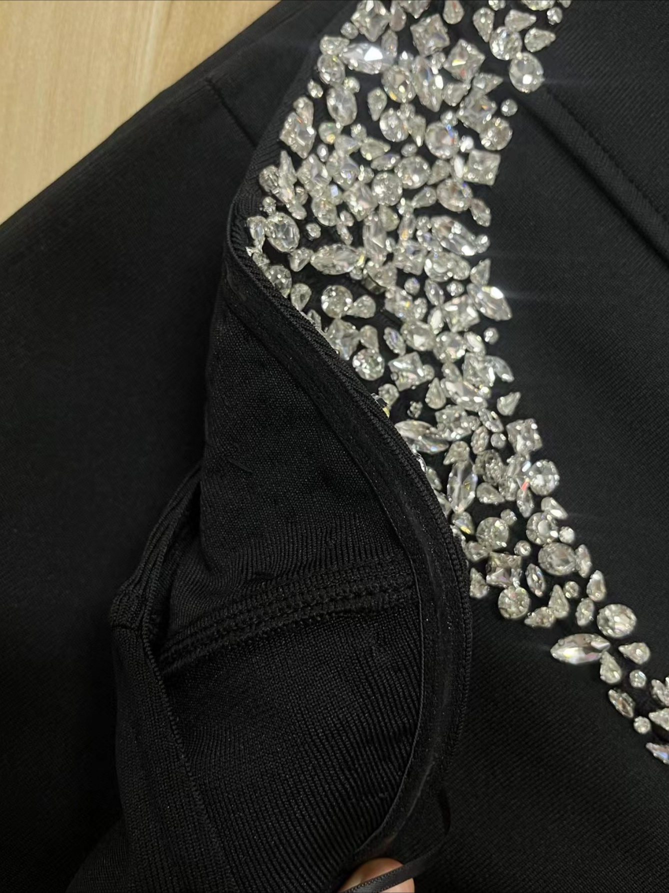 sequin slim fit formal dress elegant strapless ankle length evening dress for party banquet womens clothing details 4